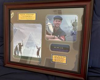 Commemoritive Placque of Payne Stewart