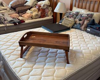 2 Double Beds, Headboard and Mattresses