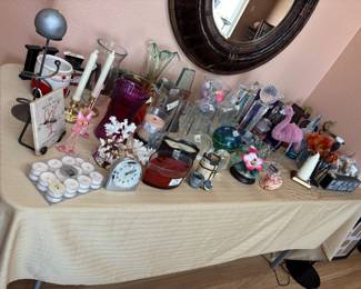 Misc. Golf Trophies and candles