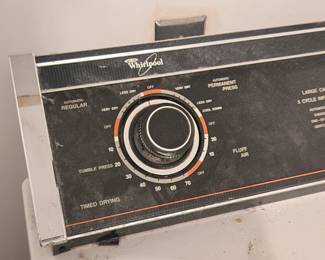 AVAILABLE NOW Whirlpool Washer & Dryer (Electric) White - Work Great $118 for both