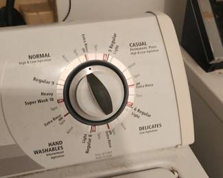 AVAILABLE NOW Whirlpool Washer & Dryer (Electric) White - Work Great $118 for both