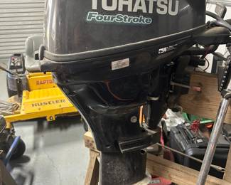 Tohatsu Four Stroke 20 Outboard motor $2200 - available for presale call 318-500-5391