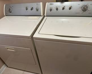 Washer and Dryer