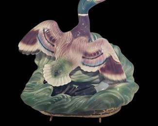 Ceramic Duck Television Lamp