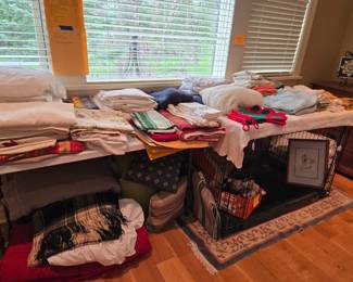 Many linens