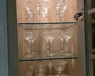 Crystal stemware
