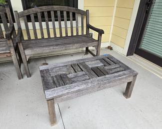 Teak furniture