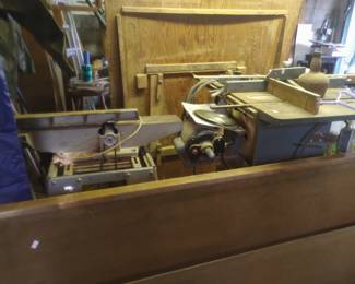 Working jointer and table saw