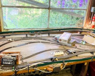 Vintage train track