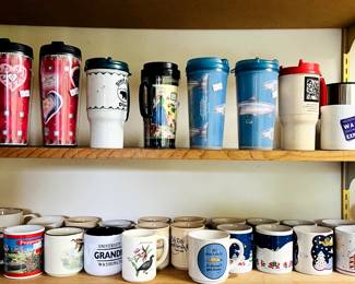 Mugs and insulated travel mugs