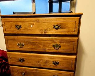 Wooden dresser
