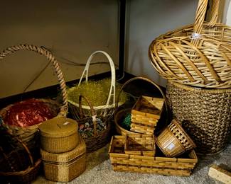 Wicker baskets