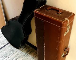 Acoustic guitar and tenor saxophone