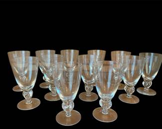12 wine glasses