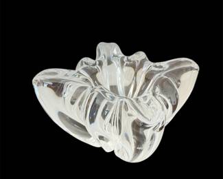 Baccarat French Crystal Vide Poche 5.5" x 5.75"