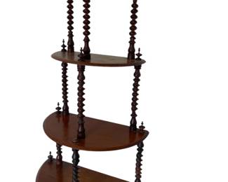 Vintage wooden 3 tier shelf