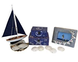 Navy Nautical Home Decor
