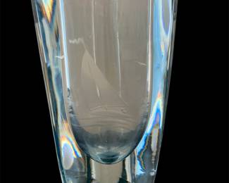 Strombergshyttan crystal vase