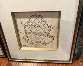 Framed Paris prints