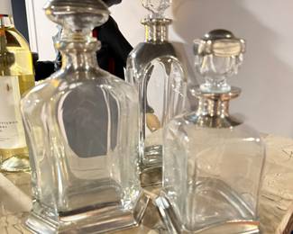 Art Deco decanters