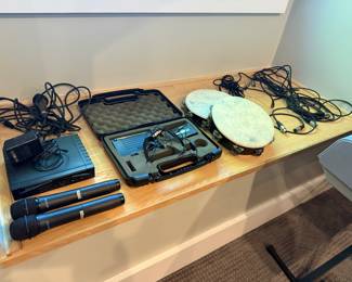 sound equipment; microphones