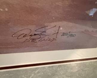 Home Town Hockey by D.R. Laird, signed & numbered