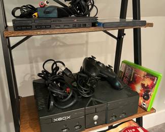 PS 2; XBOX with controllers & games