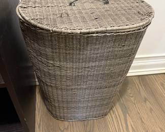 wicker hamper