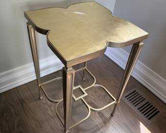 Caracole Four Leaf Clover side table
