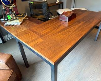 Room & Board desk (two pieces)