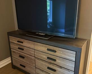 dresser; TV