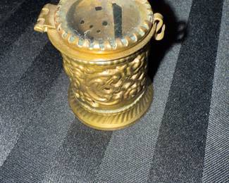 vintage brass stamp dispenser