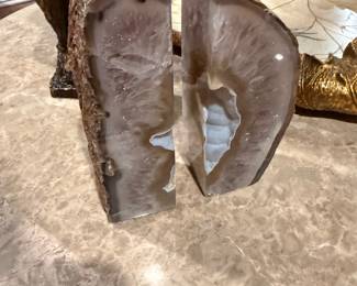 Geode bookends