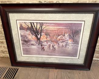 Home Town Hockey by D.R. Laird, signed & numbered