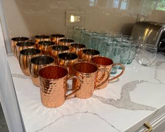 Moscow Mule mugs