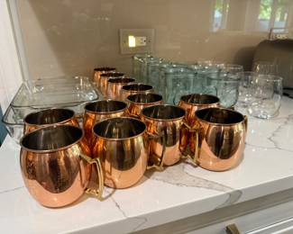 Moscow mule mugs