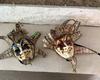 Venetian carnival masks