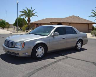 2003 Cadillac Deville Car Automobile with only 51,400 miles.