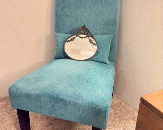 Upholstered Armless Chair