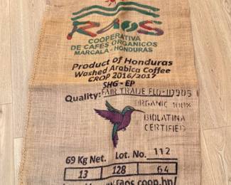 Burlap Bag Coffee