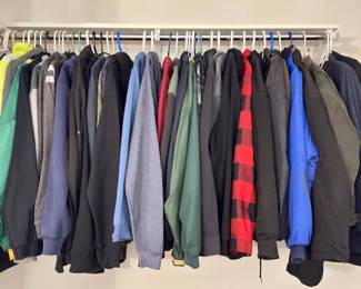 Men’s Jackets & Shirts good shape