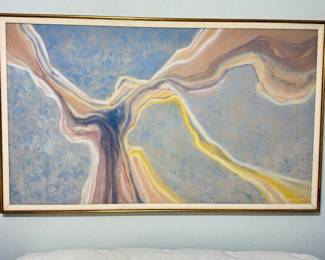 Signed large Abstract Painting