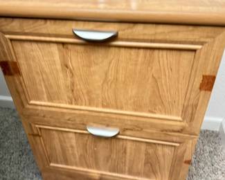 Wood 2 Drawer FILE