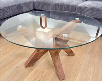 Modern round Coffee Table small