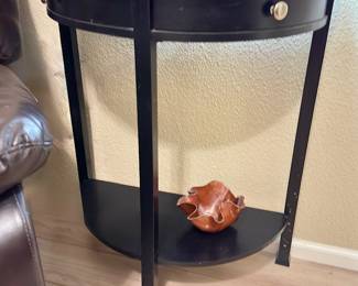 Small Side Table / 1/2 style w/2 drawers