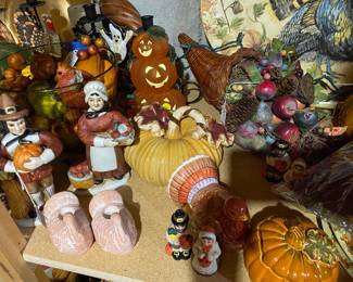 Thanksgiving decorations.