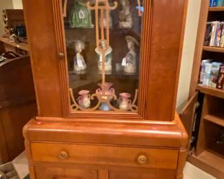 This Art Deco cabinet is a favorite with the Auntie Em's Estate Sale staff.  It is just so durn cute!