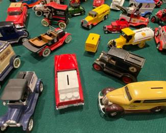 Oh my..do we ever have the model trucks and banks.