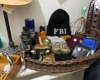 Misc. men's items.