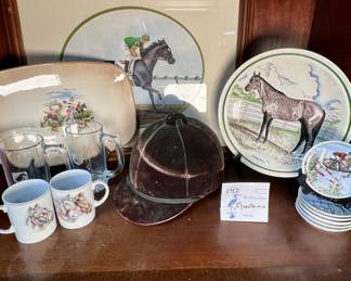 Equestrian-themed lot